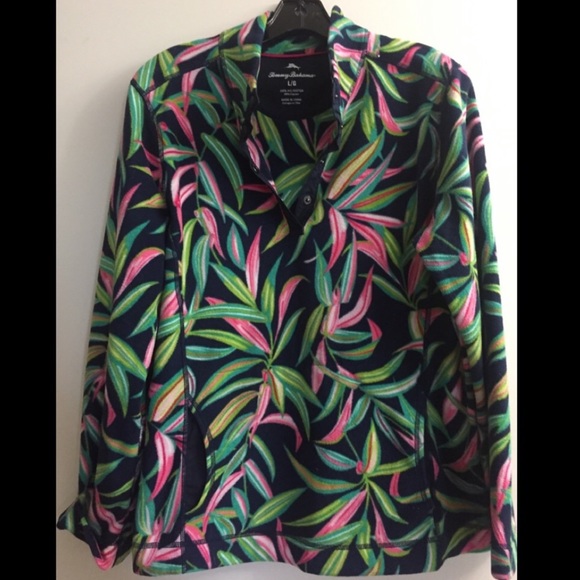 Tommy Bahama Tops - Tommy Bahama pullover fleece jacket